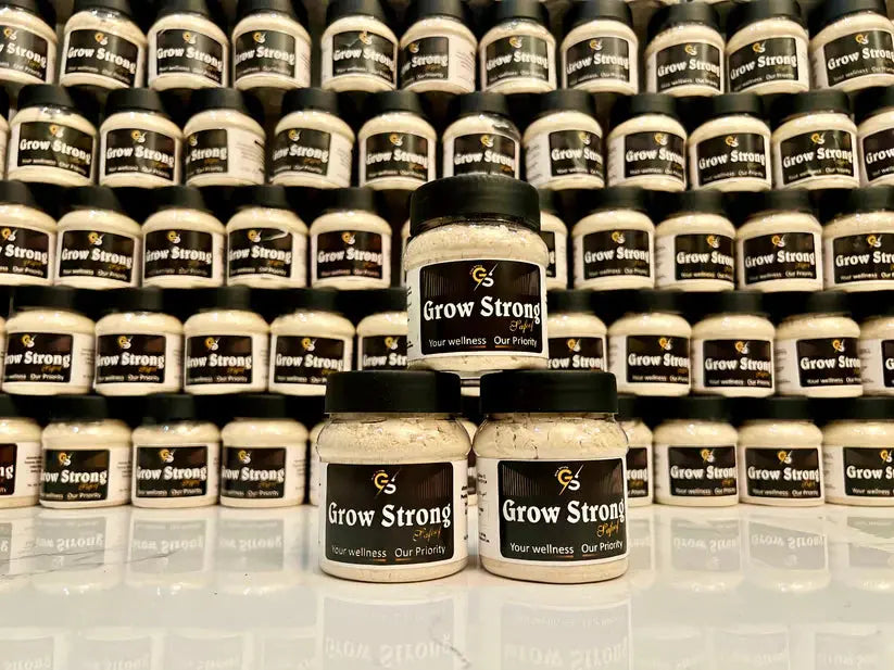 Grow Strong herbal vitality powder Pakistan – energy supplement by Al Madina Dawakhana